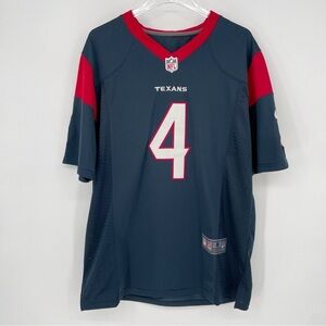 NFL Football Nike Watson 4 Men's Jersey Houston Texans DeShaun Blue